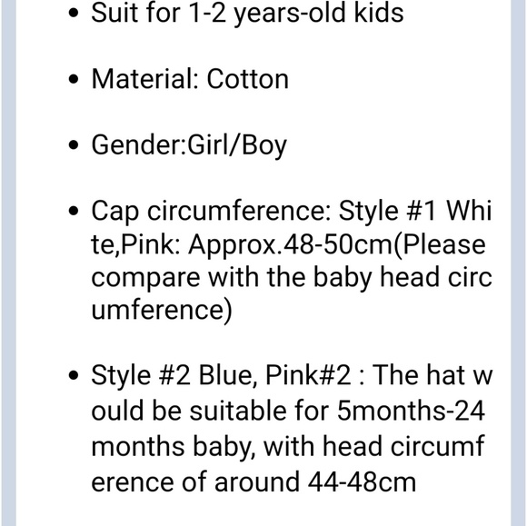 🎉HOST PICK 🎉 NWT Soft Cotton Floppy Sun Hat bonnet - Picture 5 of 8